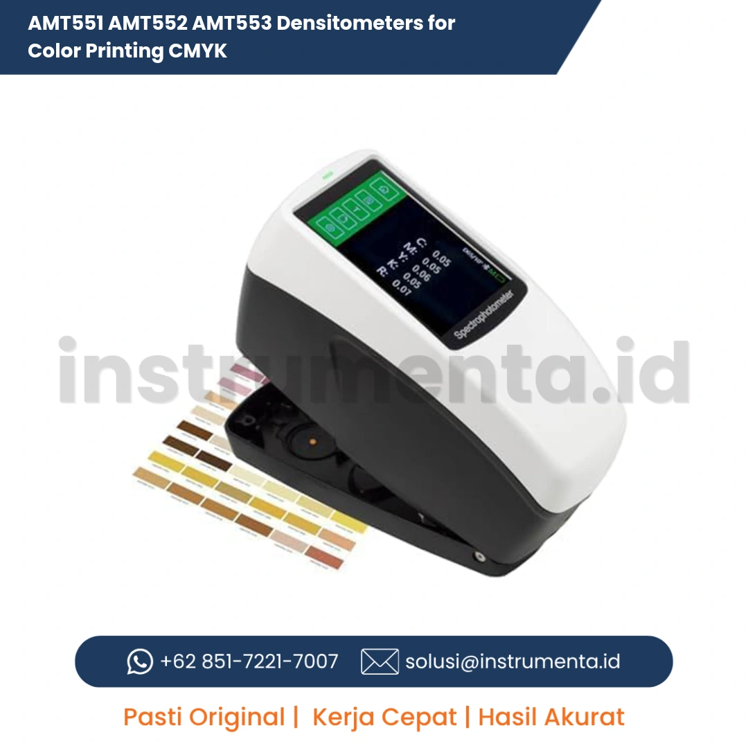 Alat Ukur Original AMT551 AMT552 AMT553 Densitometers Alat Ukur Densitas Warna Cetak CMYK Printing ISO